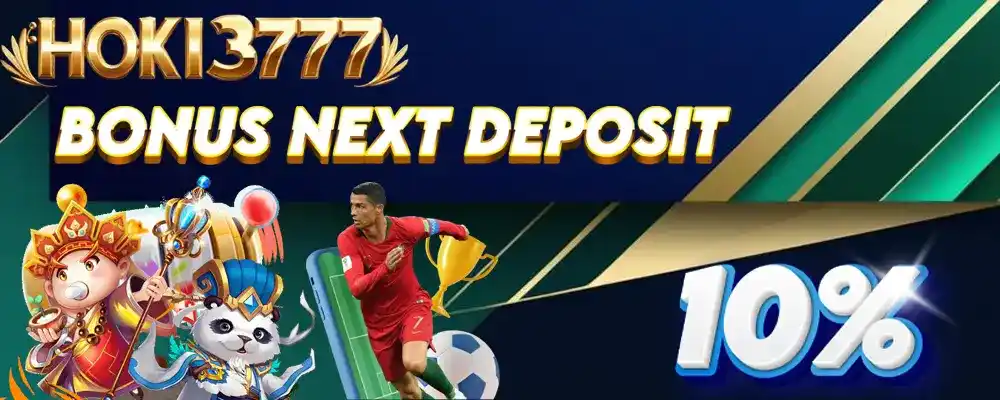 bonus deposit hoki3777